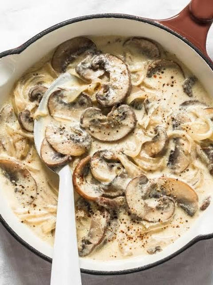 Macka's Classic Creamy Mushroom Sauce