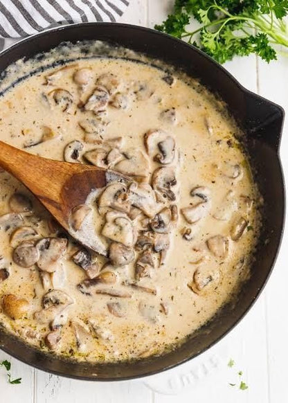 Macka's Classic Creamy Mushroom Sauce